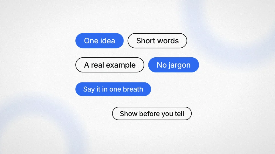 Frame from “Fenn — Clear wins attention”