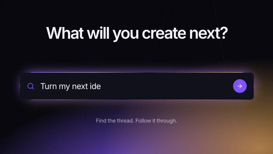 Frame from “Orbit — A place for your next idea”